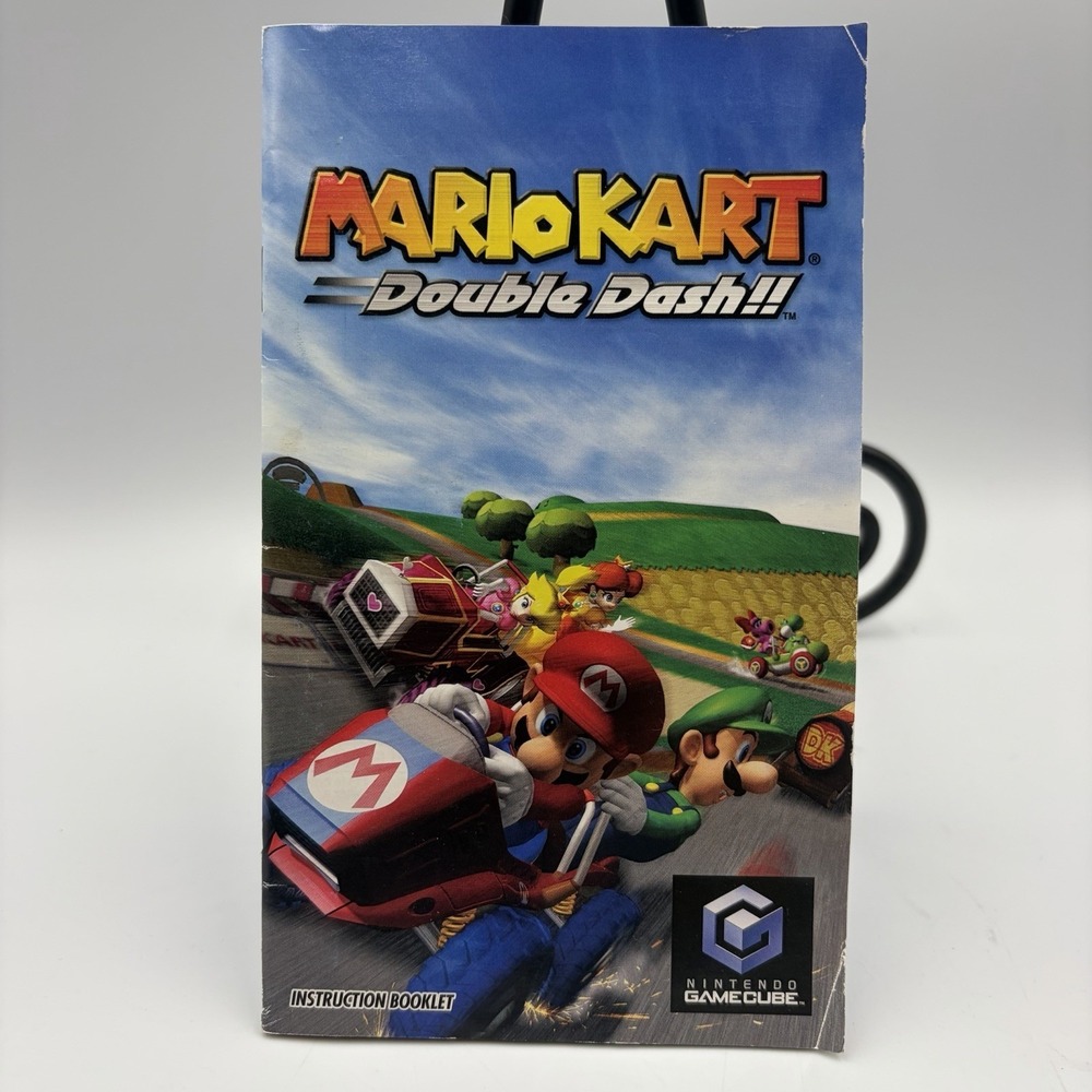 (Manual Only) Mario Kart Double Dash‎ Nintendo Gamecube Instruction Booklet